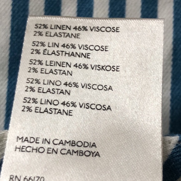 THE COLETTE CROPPED WIDE-LEG PANTS BY MAEVE: LINEN EDITION - Picture 16 of 16